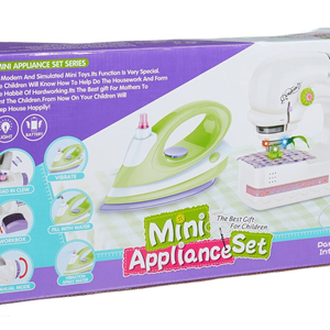 ست اسباب بازی چرخ خیاطی و اتو مدل mini appliannce set -اسباب بازی